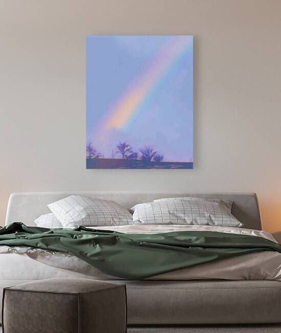 Rainbow Landscape by Millie R Lissow