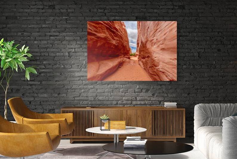 Sand Dune Rock Wall Pathway by Jennifer White