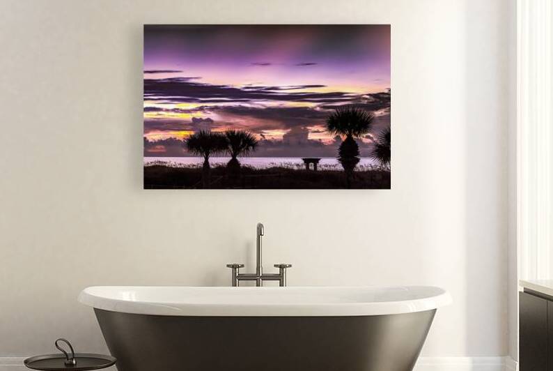 Hilton Head Island Beach Sunrise Sunbeams by Norma Brandsberg Photography