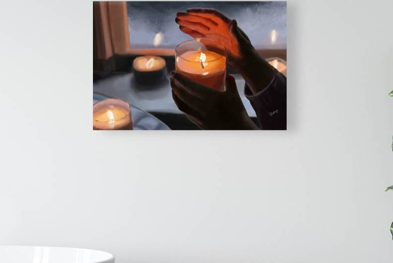 Lumiere dans la nuit by KaRay Illustrations