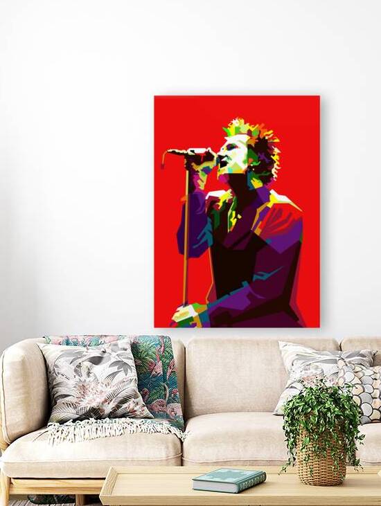 Scott Weiland Stone Temple Pilots Pop Art WPAP by Artkreator