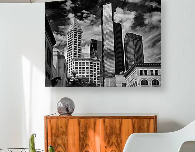 Smith Tower and Progeny  by Malcolm Cutchin Photography