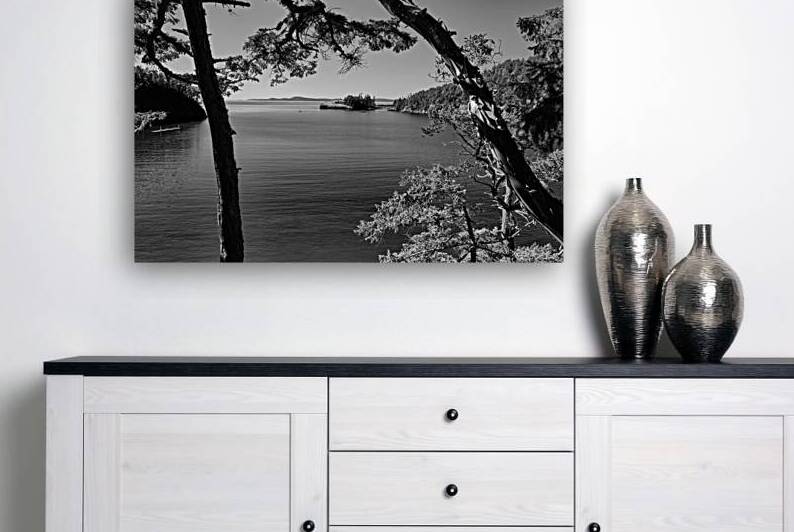 Bowman Bay [mono] by Malcolm Cutchin Photography