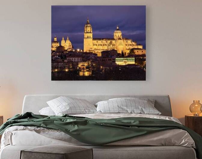 Salamanca at Night by Malcolm Cutchin Photography