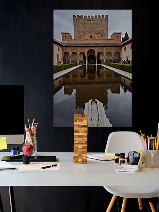 Alhambra Reflecting Pool by Malcolm Cutchin Photography