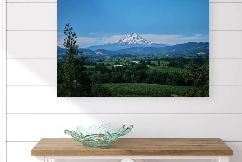 Hood River Valley to Mt Hood by Malcolm Cutchin Photography