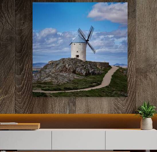 Spanish Windmill by Malcolm Cutchin Photography