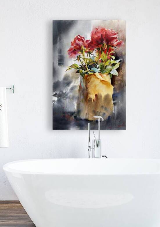 Bouquet of red roses by Samira Yanushkova