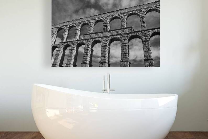 Roman Aqueduct in Segovia by Malcolm Cutchin Photography