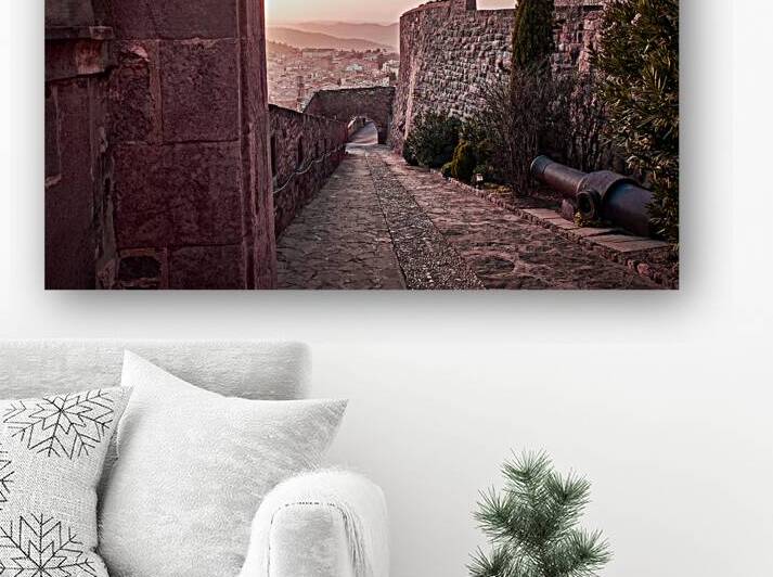 Castell de Cardona at Sunset by Malcolm Cutchin Photography