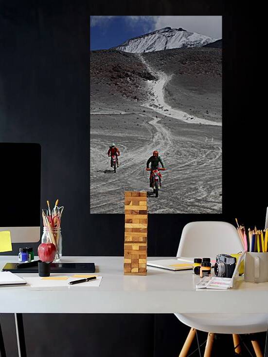 Motorbike trip on the Ojos del Salado volcano Chile by Magical Andes Photography