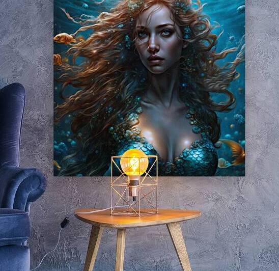 Siren Mermaid by One Simple Gallery