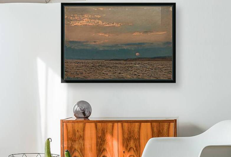 1896 Aften Hvaler by Amaldus Nielsen  by Row One Brand