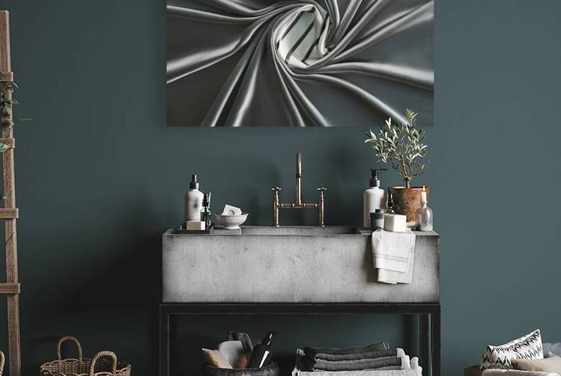 White gray satin texture that is white silver fab by Lucian Dragan