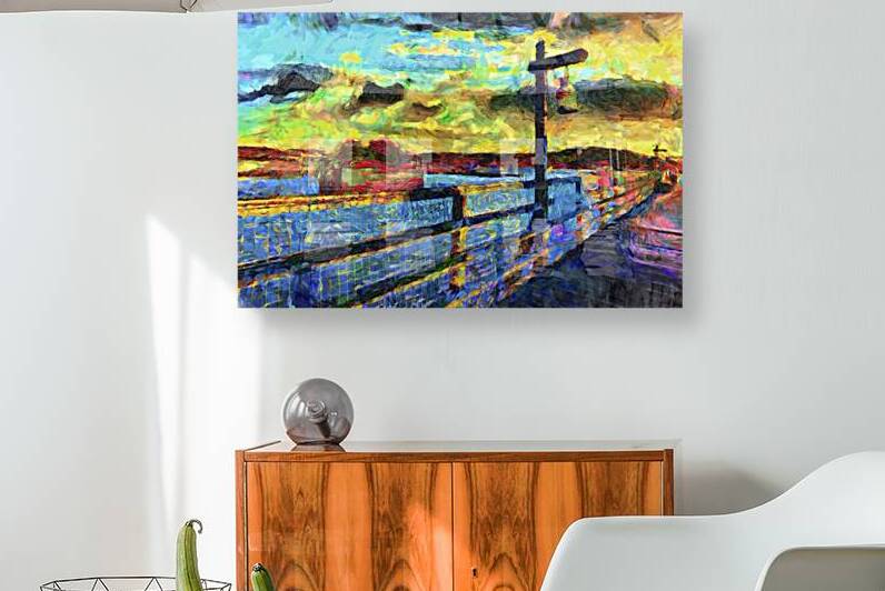 Pier in Maine DAP Neo Raphaelites upscalled by Images By Jon Evan