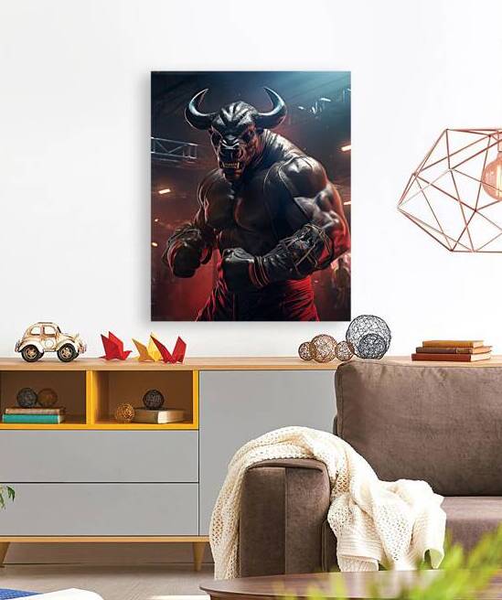 Bullheaded Brawler: Clash of the Bull by Animal Fighters