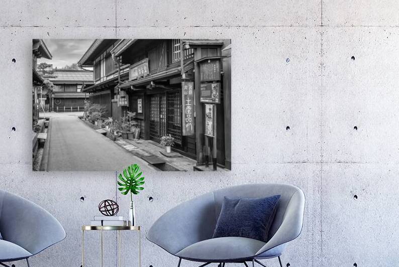 Sanmachi Suji traditional Takayama | monochrome by Melanie Viola