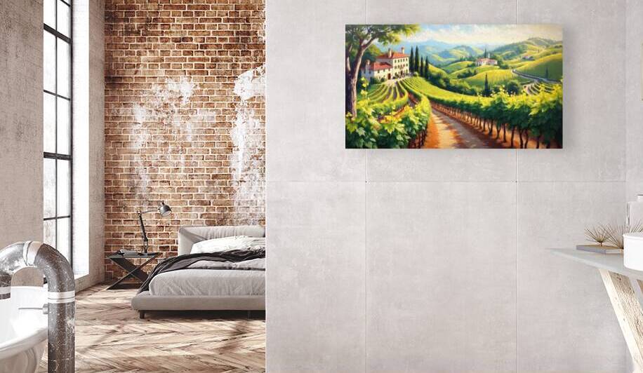 Dreamy Vineyards - GIA2401-0328-OIl by JordiCarrio