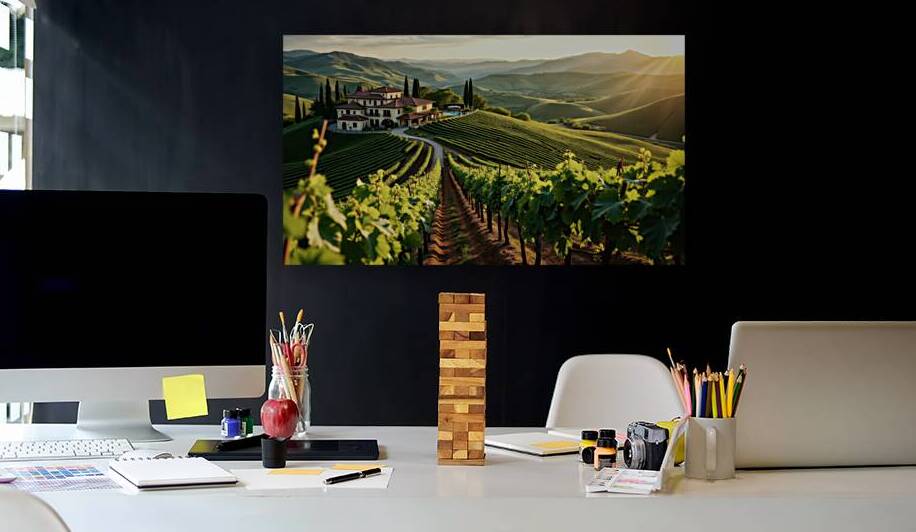 Vineyards at Sunrise - GIA2401-0329-REA by JordiCarrio