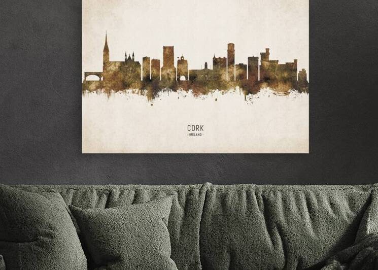 Cork Ireland  Cityscape Vintage by Towseef Dar