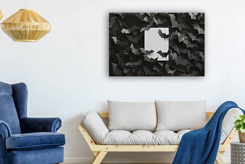 A captivating composition of a stark white rectan by Raluca Ciobanu