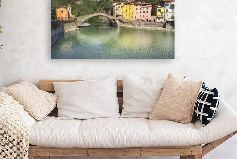 Claude Monet landscape in Dolceacqua by Stefano Orazzini