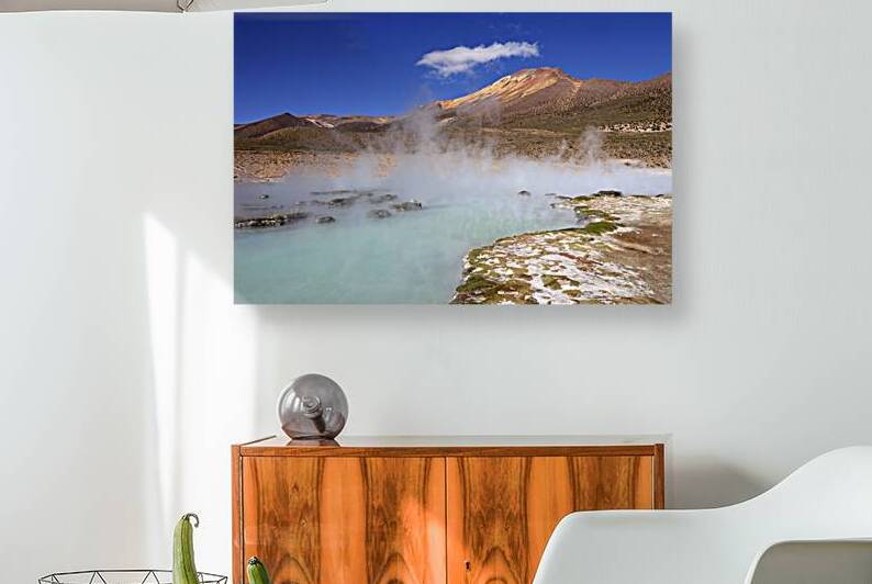 Hot springs at Polloquere Salar de Surire Chile by Magical Andes Photography