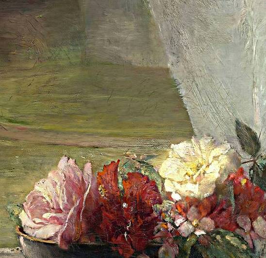 Flowers on a Window Ledge  by Row One Brand