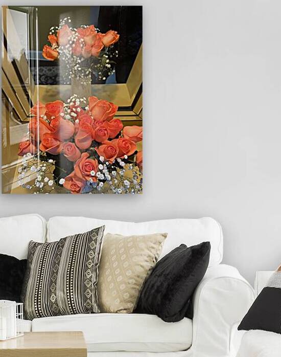 Salmon Roses  by WRR