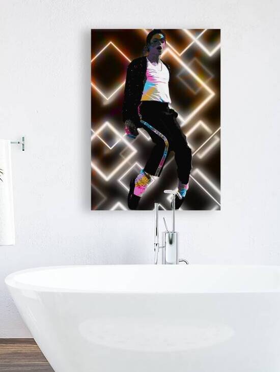 michael jackson by neonartroom