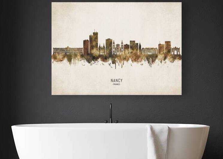 Nancy France Cityscape Vintage by Towseef Dar