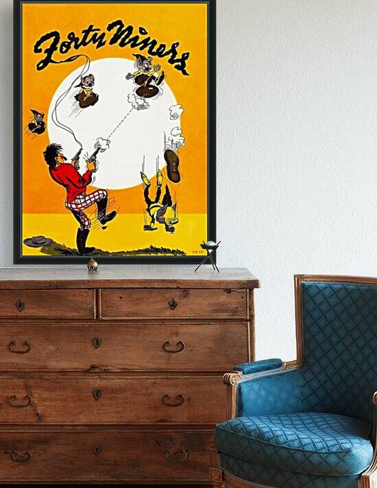 1946 San Francisco Forty Niners Cover Art by Row One Brand