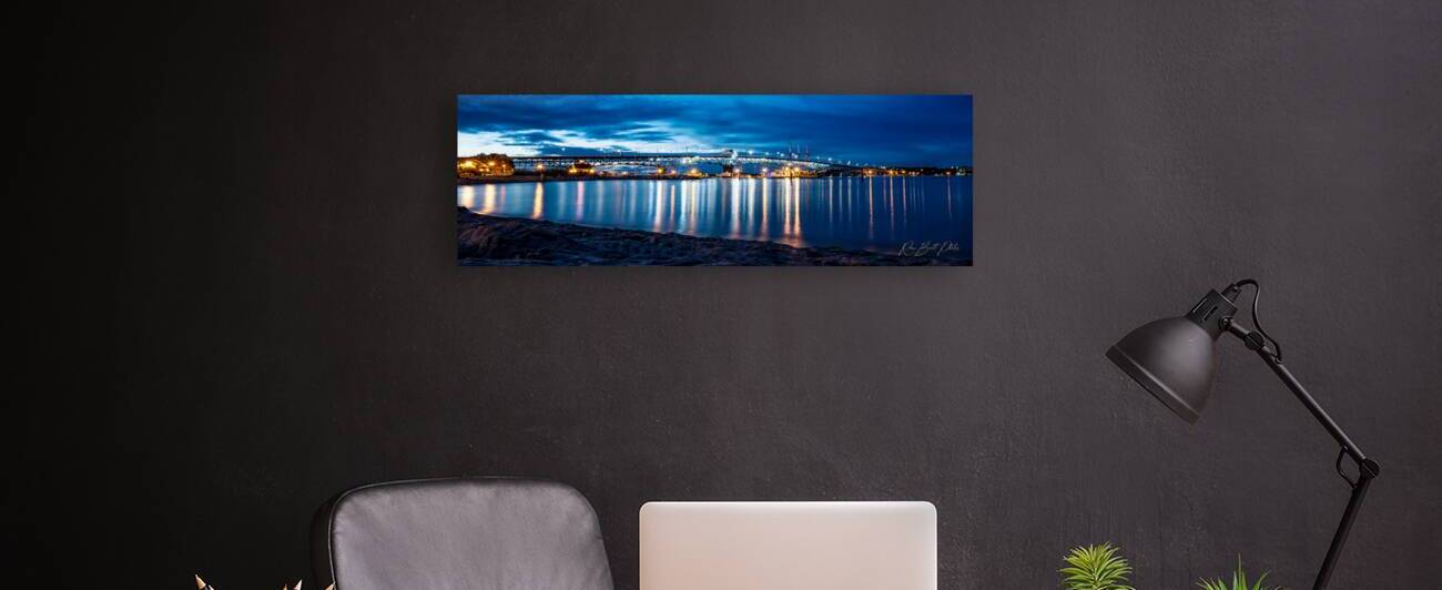 Coleman Bridge  by RawBeltPhotos