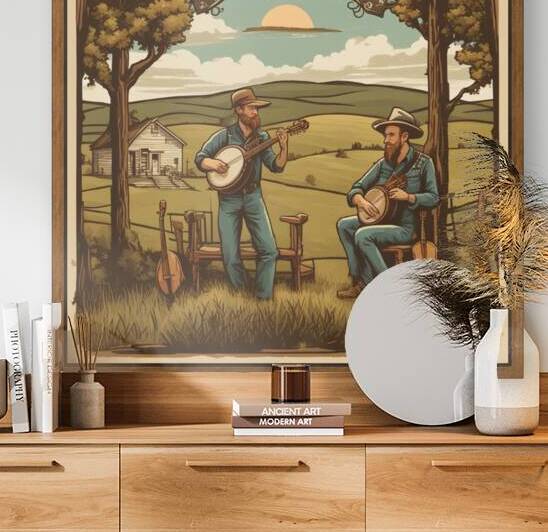 AI Art Country Music 4 by TOPARTGALLERY