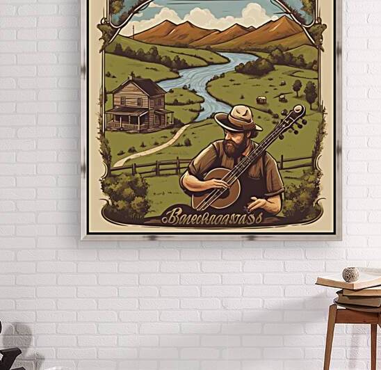 AI Art Country Music 3 by TOPARTGALLERY