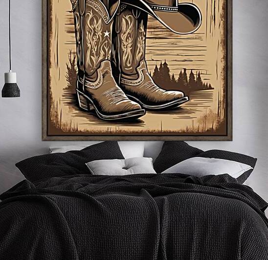 AI Art Country Music 1 by TOPARTGALLERY