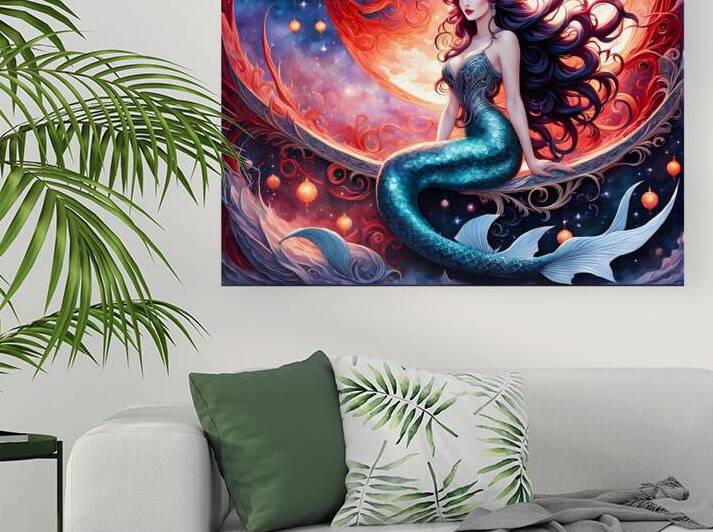Fantasy Mermaid by One Simple Gallery