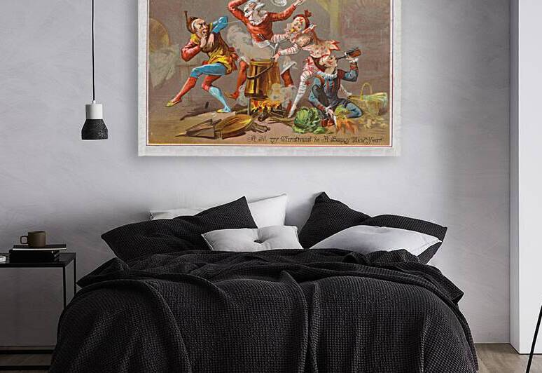 vintage christmas card  by Steve Painter