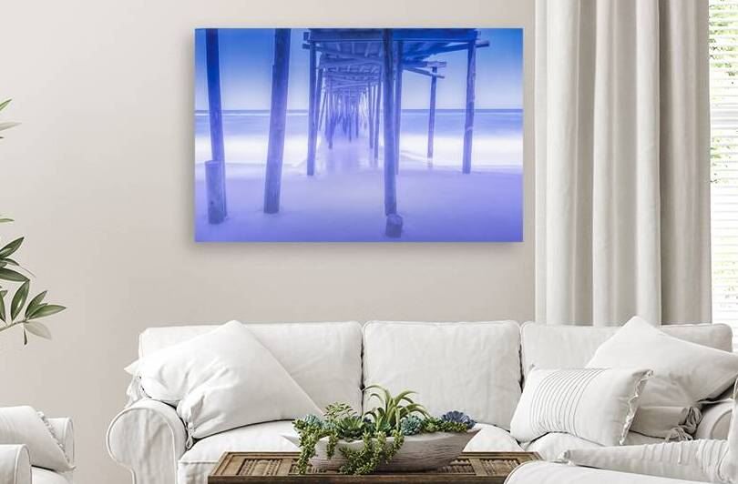 North Carolina Outer Banks Nags Head Dock by Norma Brandsberg Photography