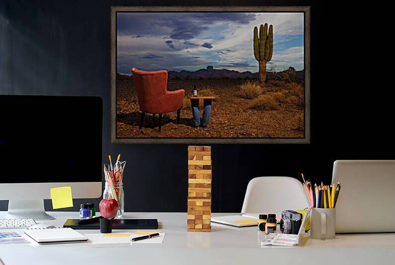 Desert Lounging: Relaxation in Kofa National Wildlife Refuge by Shallowshark