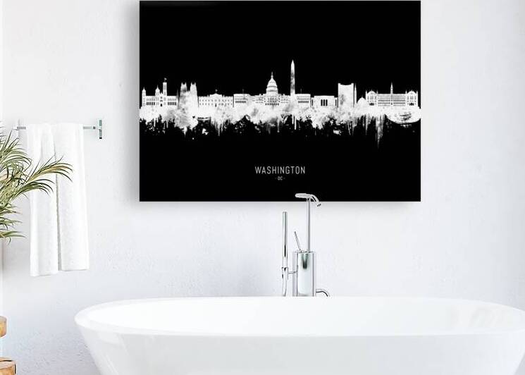 Washington D.C. USA BW by Towseef Dar