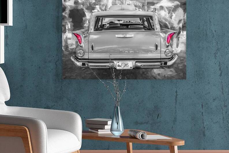 1961 Blue Chrysler Town And Country New Yorker Hardtop Wagon X1 1 by Rich Franco