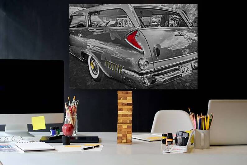 1961 Blue Chrysler Town And Country New Yorker Hardtop Wagon X1 4 by Rich Franco