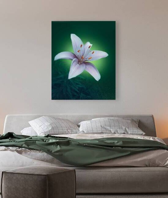 Palel Pink lily by Joan Han