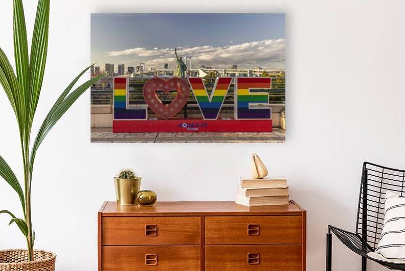 odaiba love by Gualtiero Boffi