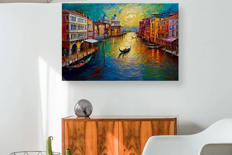 Abstract Venice 3 by Bob Tamburello