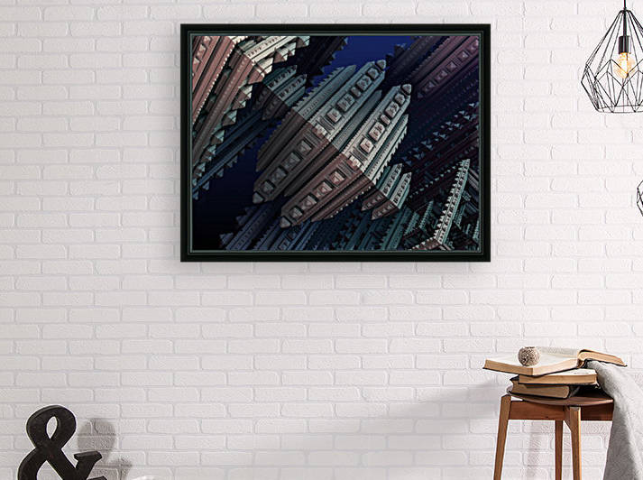 fractals 3d graphics shapes by Shamudy