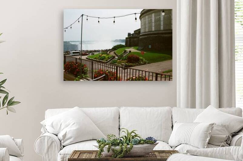 The Falls and Illumination Tower Base by maniacvii