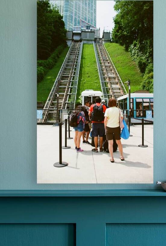 Waiting for The Incline Railway by maniacvii