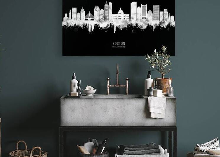 Boston Massachusetts BW by Towseef Dar